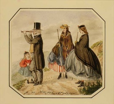 Na kopcích, Malvern (akvarel) od William McConnell