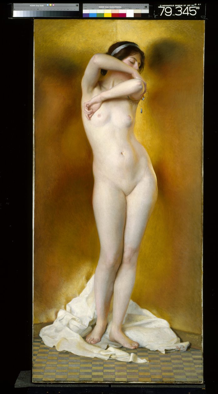 Glow Of Gold, Gleam Of Pearl (olej na plátně) od William McGregor Paxton