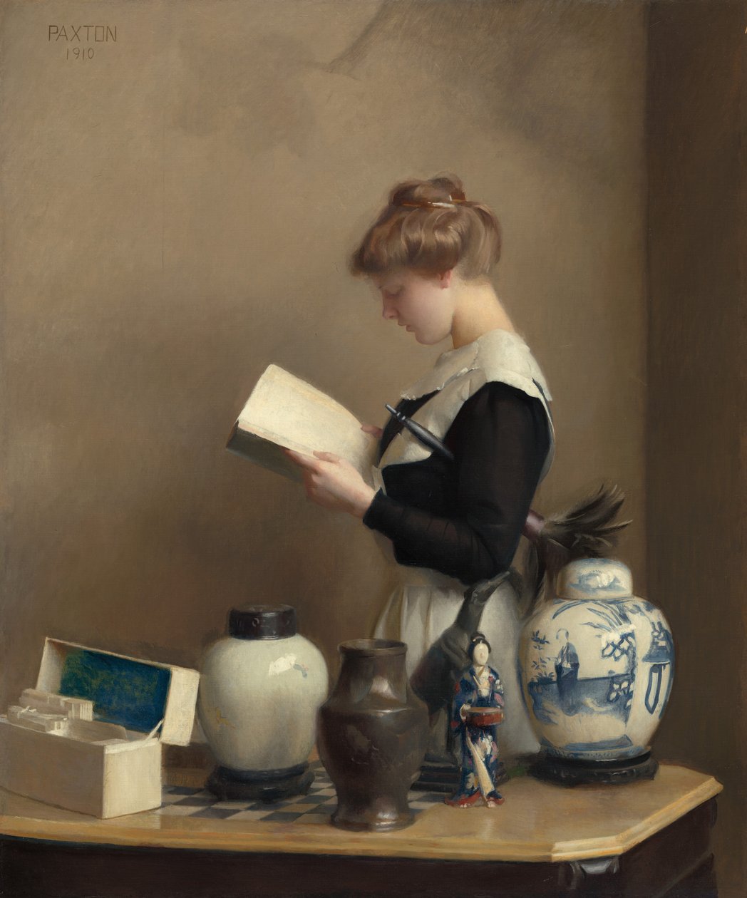 Pokojská od William McGregor Paxton
