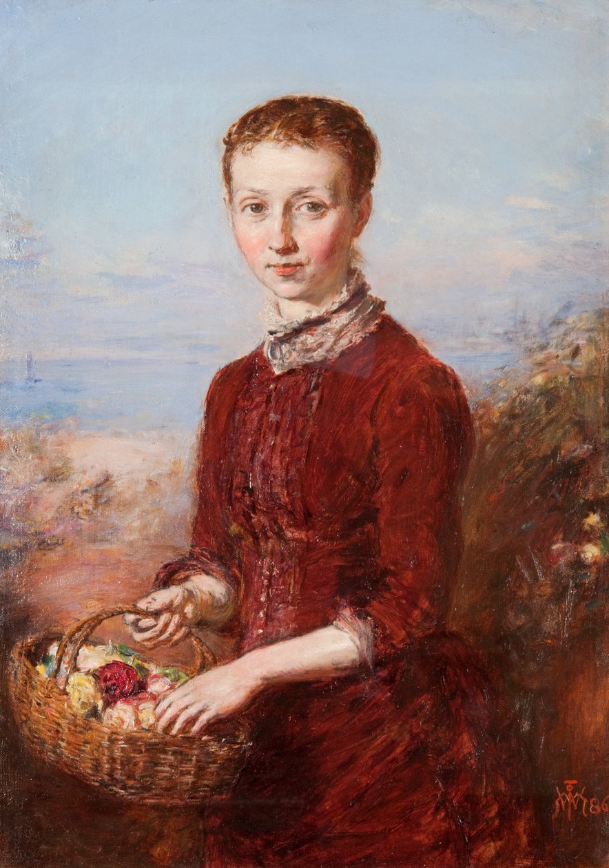 Řezané růže od William McTaggart