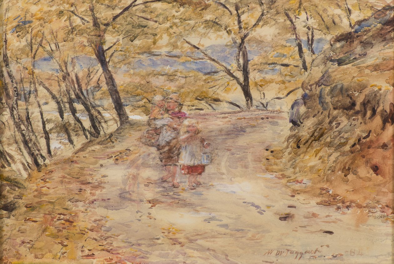 Skica u Trossachs od William McTaggart