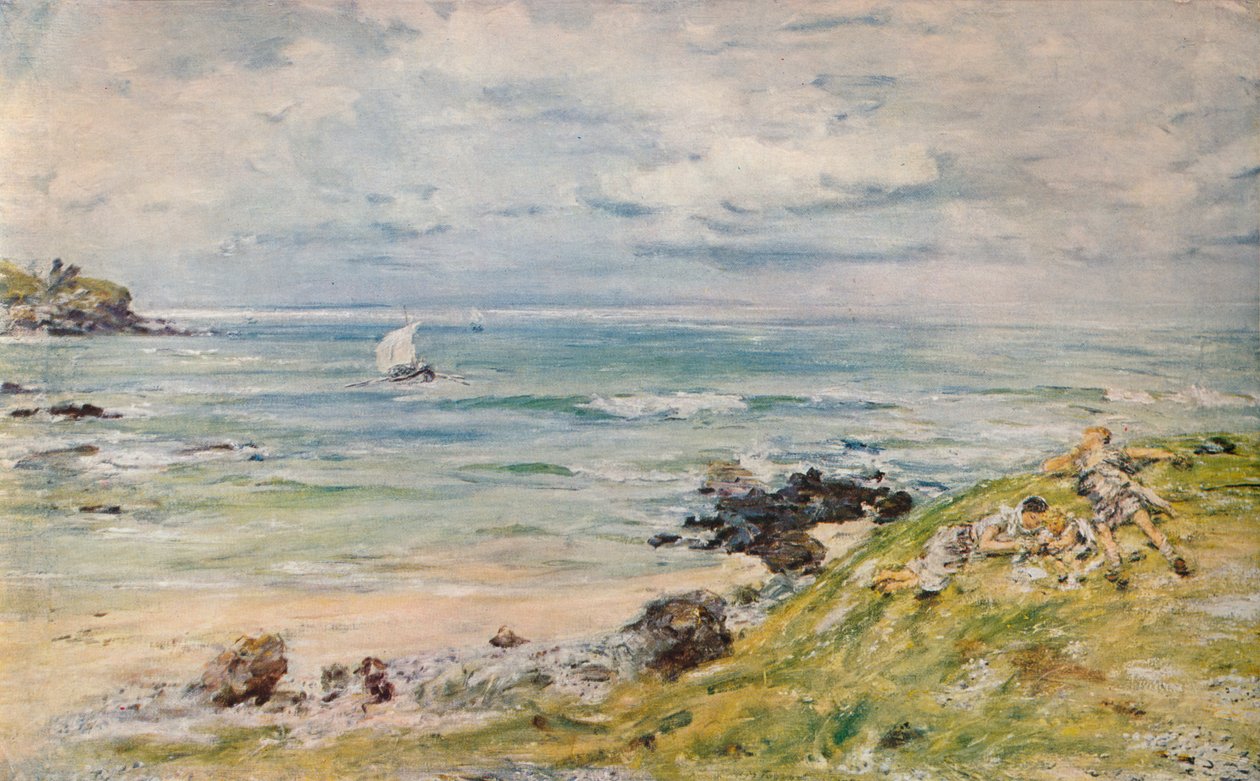 Příchod svatého Columby, 1895 1935 od William McTaggart