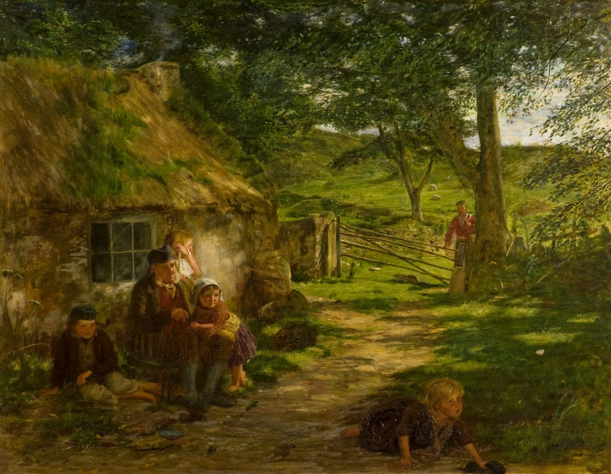 Stará cesta od William McTaggart