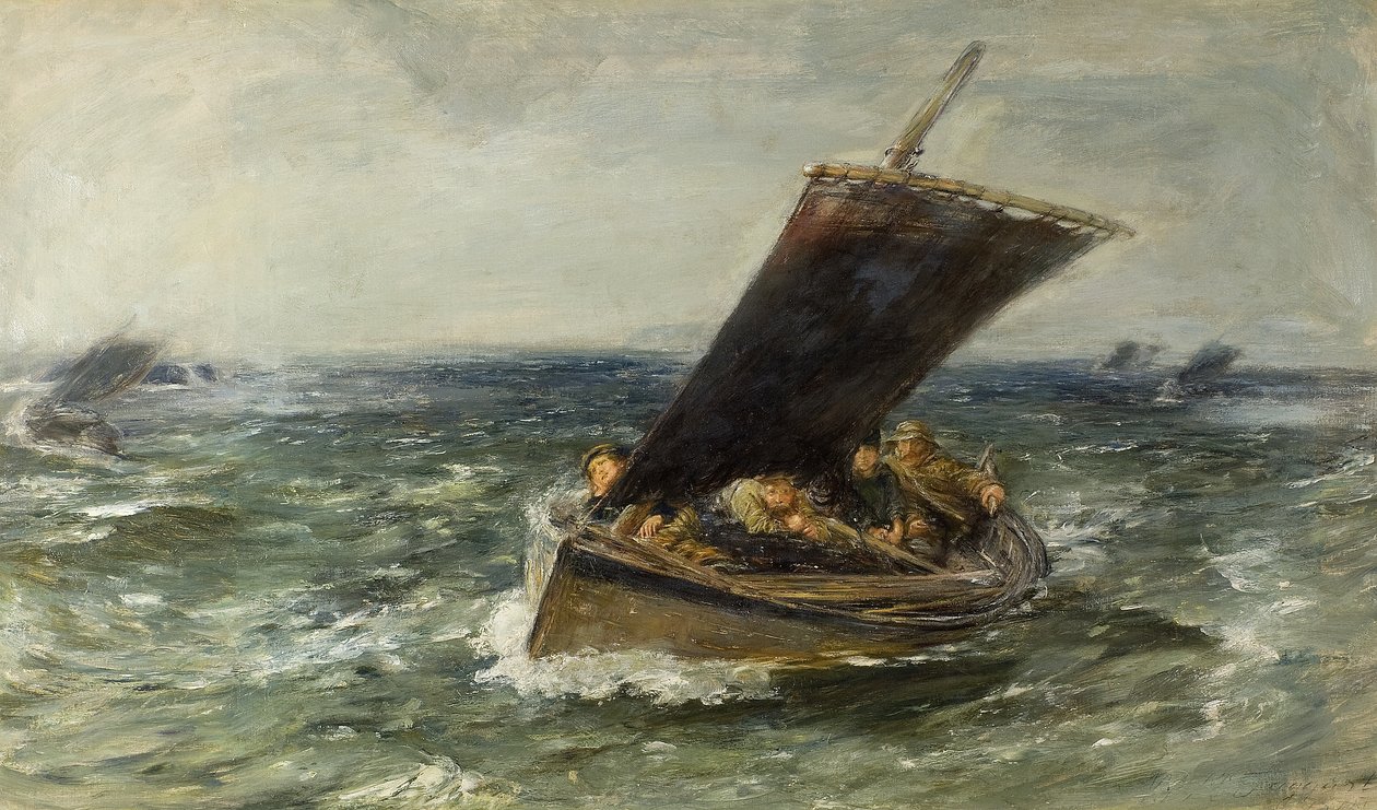 Prostřednictvím větru a deště od William McTaggart