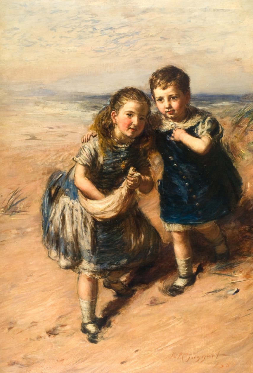 Nahoru na Sandhills od William McTaggart
