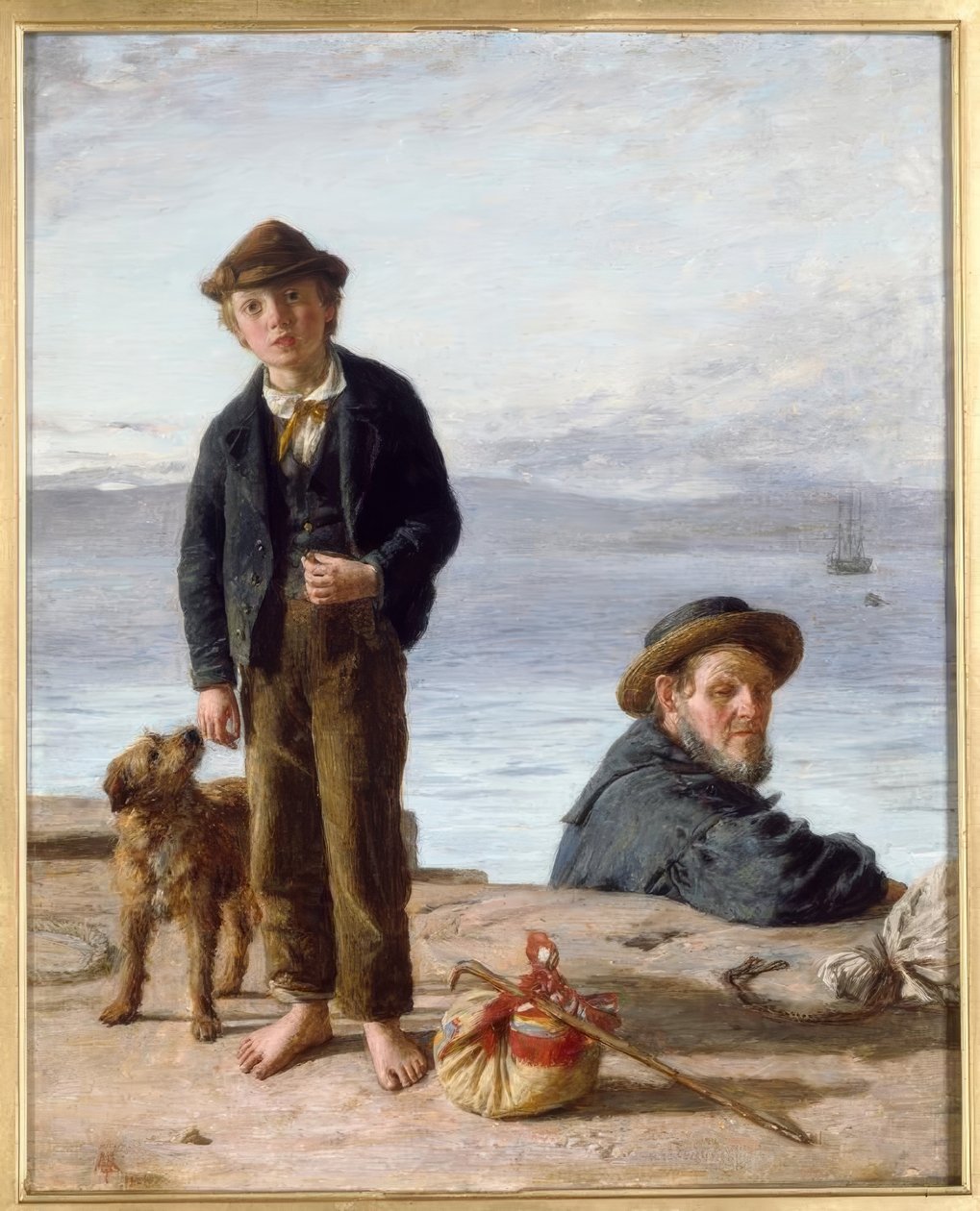 W.McTaggart, Výjezd na moře / Gemälde od William McTaggart