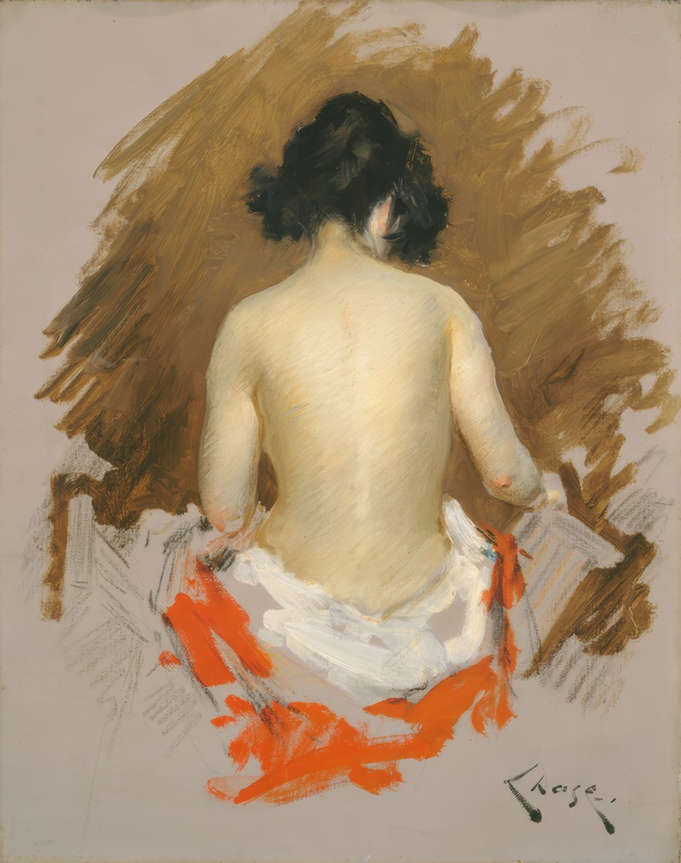 Akt od William Merritt Chase