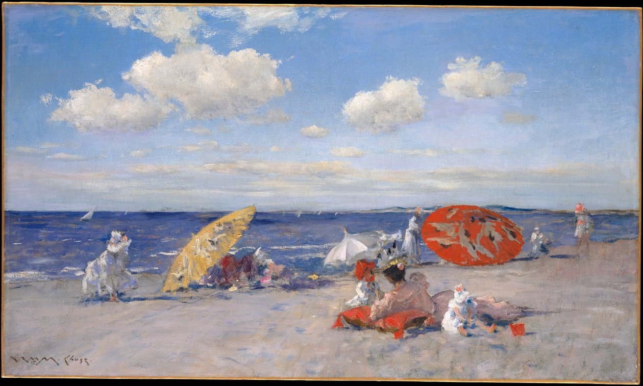 U moře od William Merritt Chase