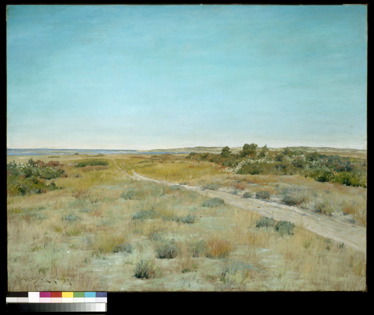 První dotek podzimu (olej na plátně) od William Merritt Chase