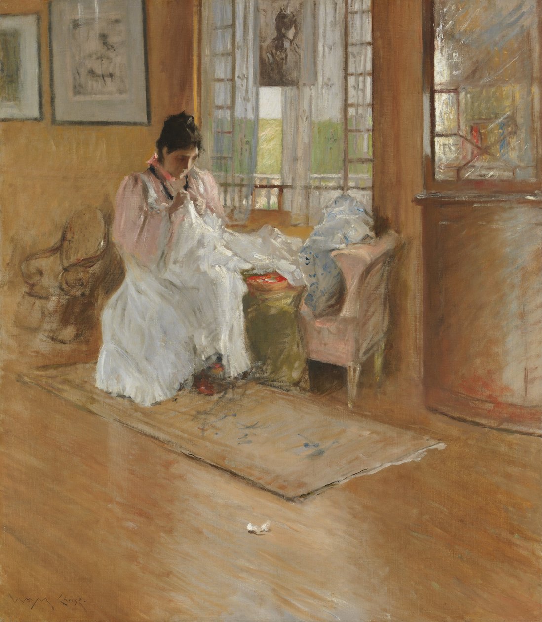 For the Little One, c.1896 (olej na plátně) od William Merritt Chase