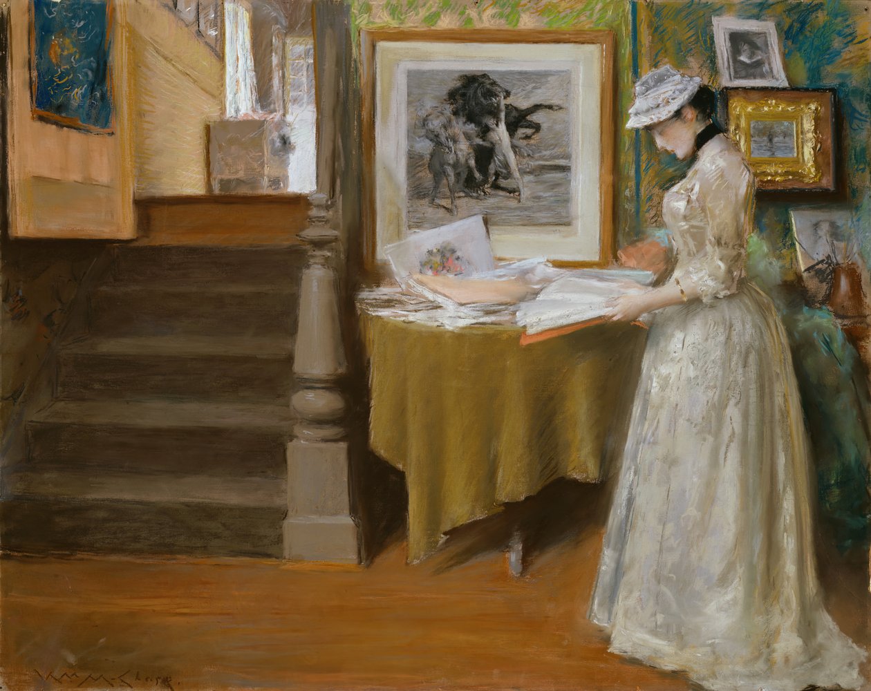 Ve studiu, c. 1892-1893. od William Merritt Chase