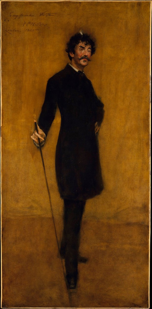 James Abbott McNeill Whistler od William Merritt Chase