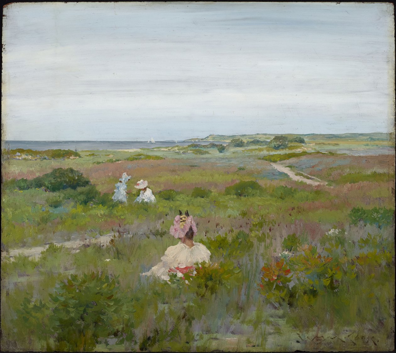 Krajina: Shinnecock, Long Island od William Merritt Chase