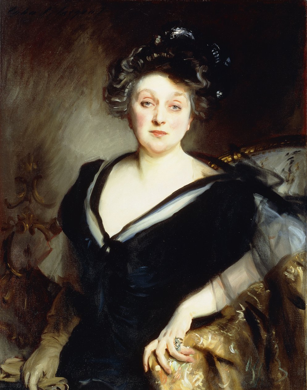 Paní, od William Merritt Chase