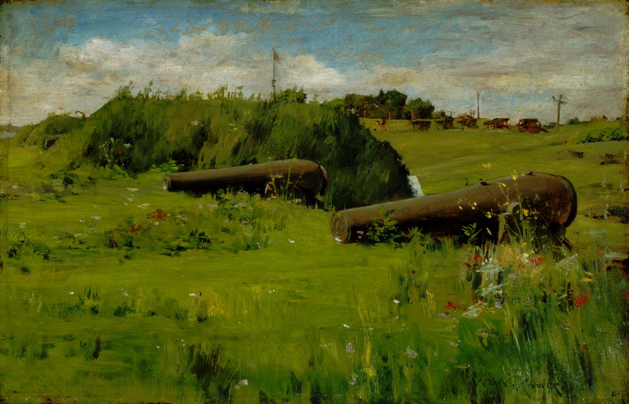 Mír, Fort Hamilton od William Merritt Chase