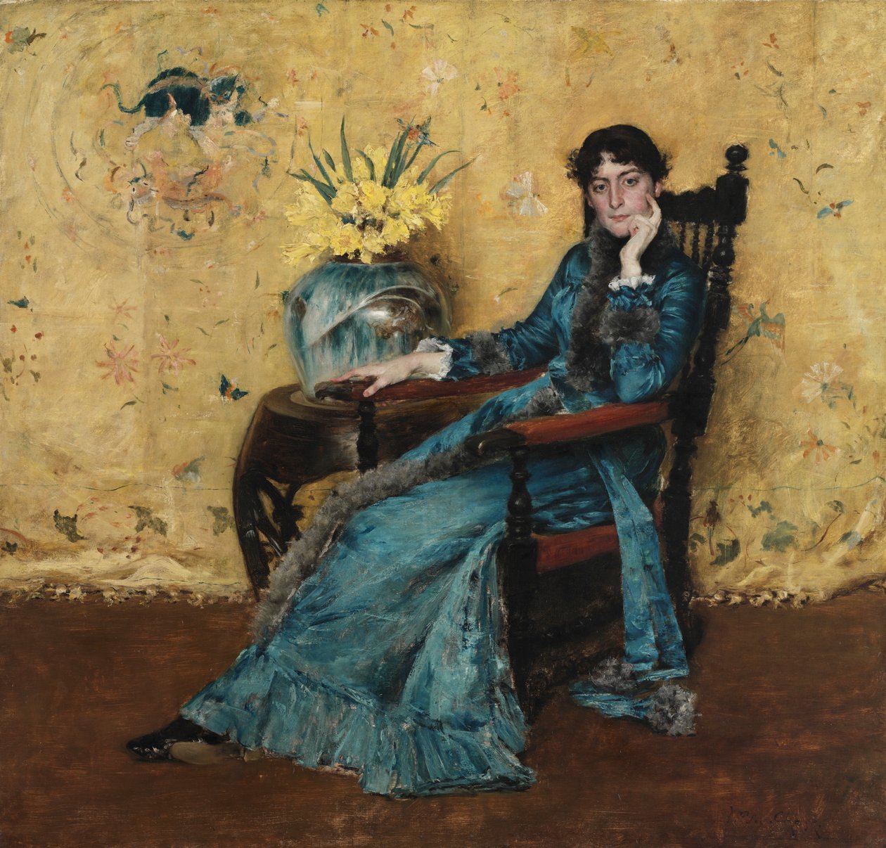 Portrét Dory Wheelerové od William Merritt Chase