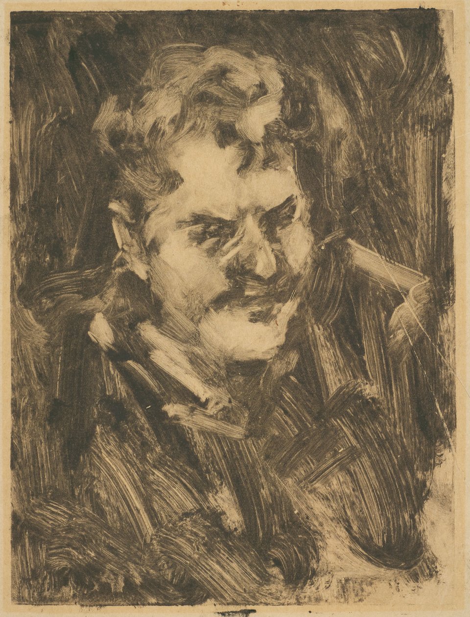 Portrét muže (Frank Duveneck?) od William Merritt Chase