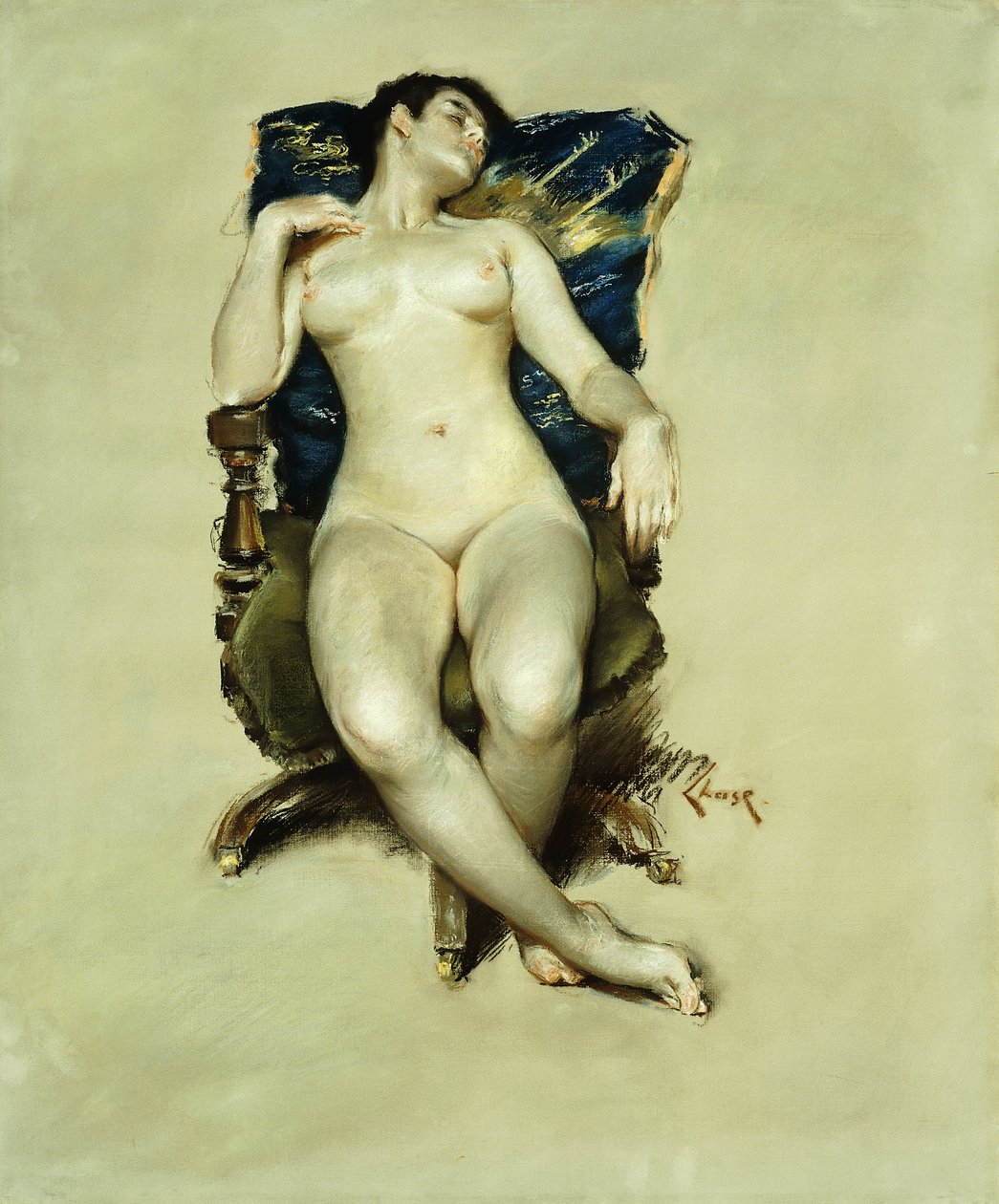 Odpočívat, od William Merritt Chase
