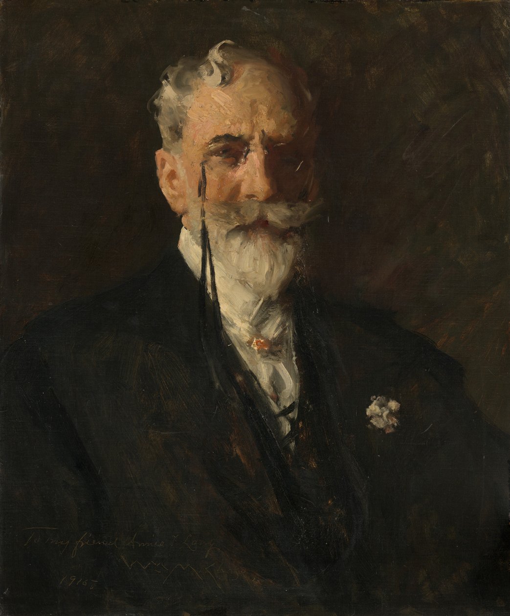 Autoportrét, 1915. od William Merritt Chase