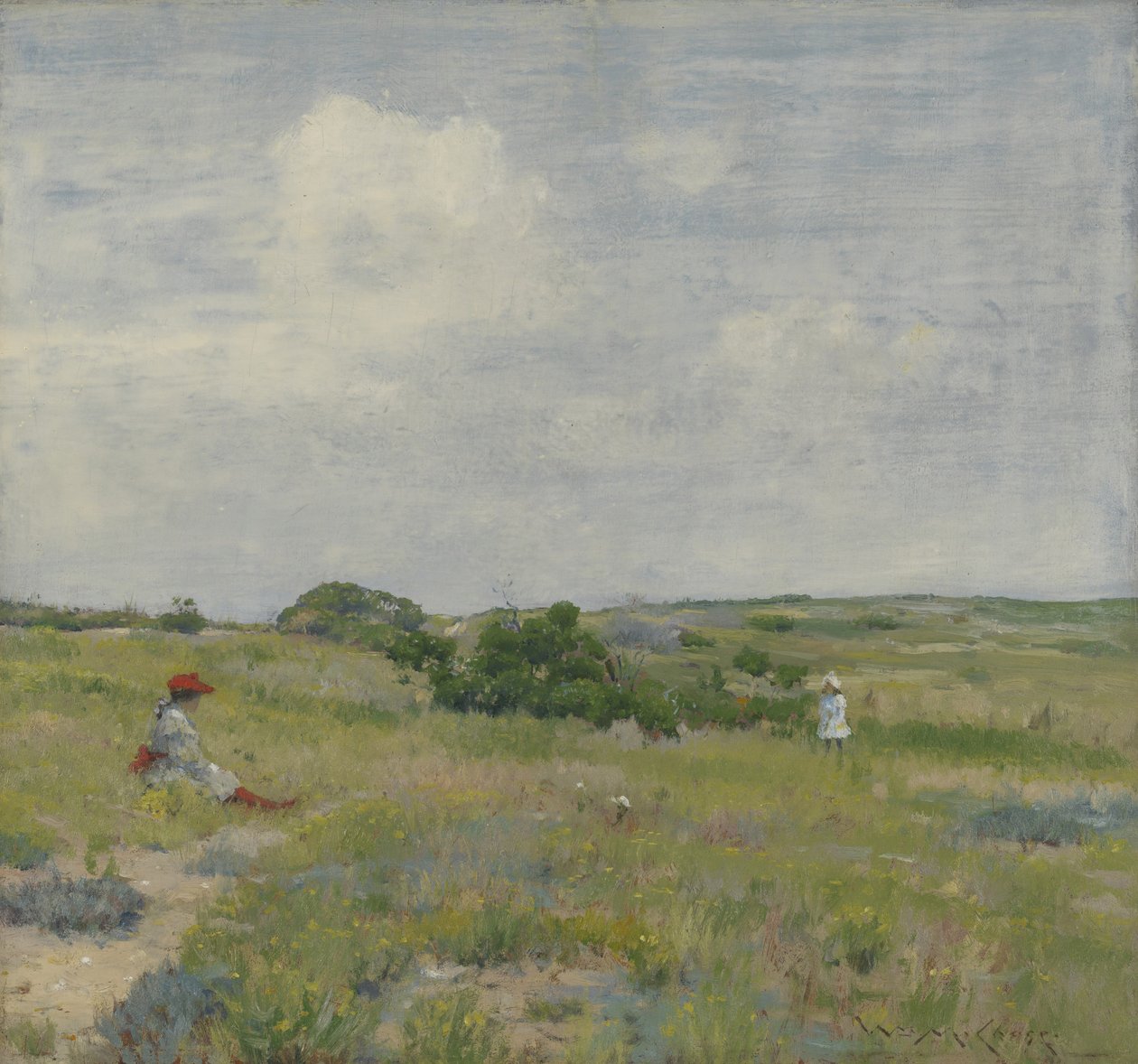 Shinnecock Hills, kolem roku 1895 od William Merritt Chase