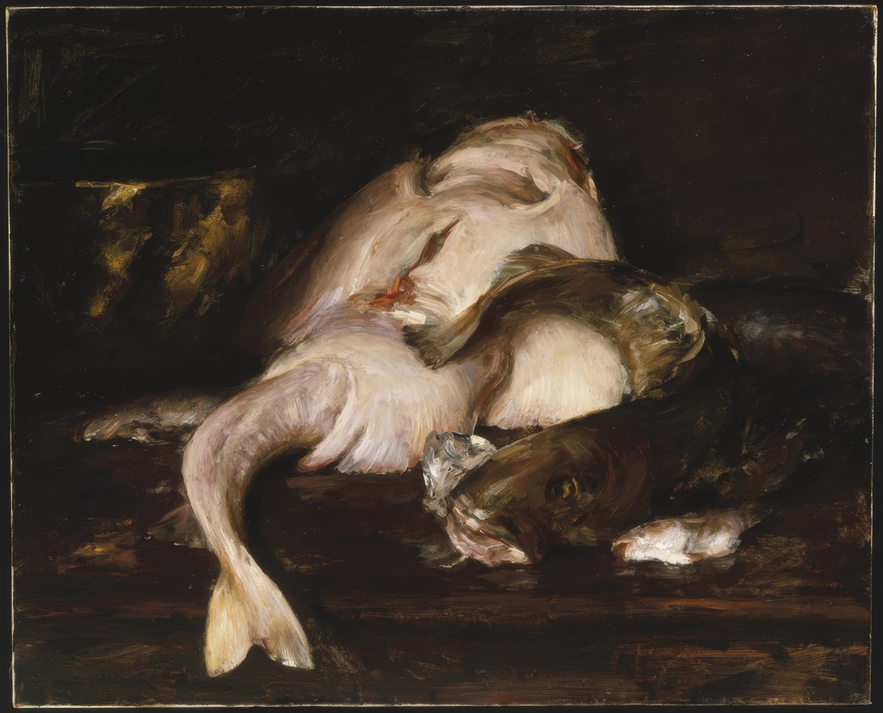 Zátiší, Ryba od William Merritt Chase