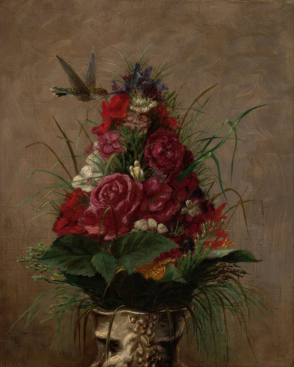 Zátiší s kolibříkem od William Merritt Chase