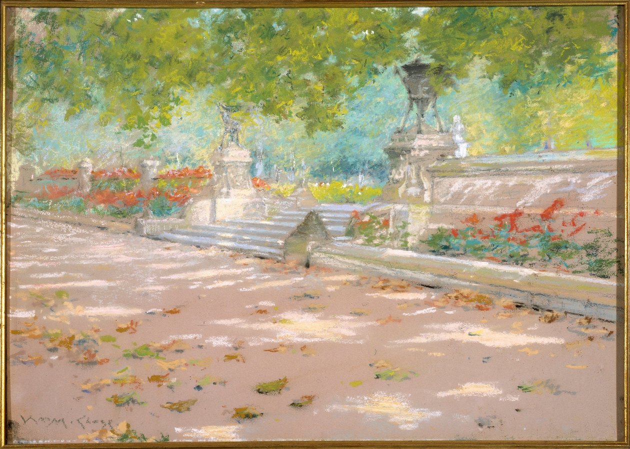 Terasa, Prospect Park od William Merritt Chase