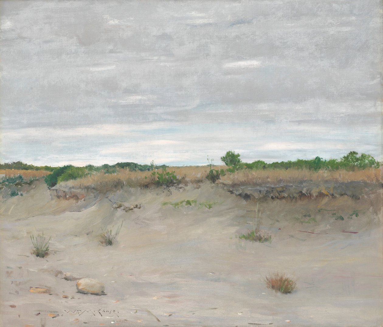 Větrné písky od William Merritt Chase