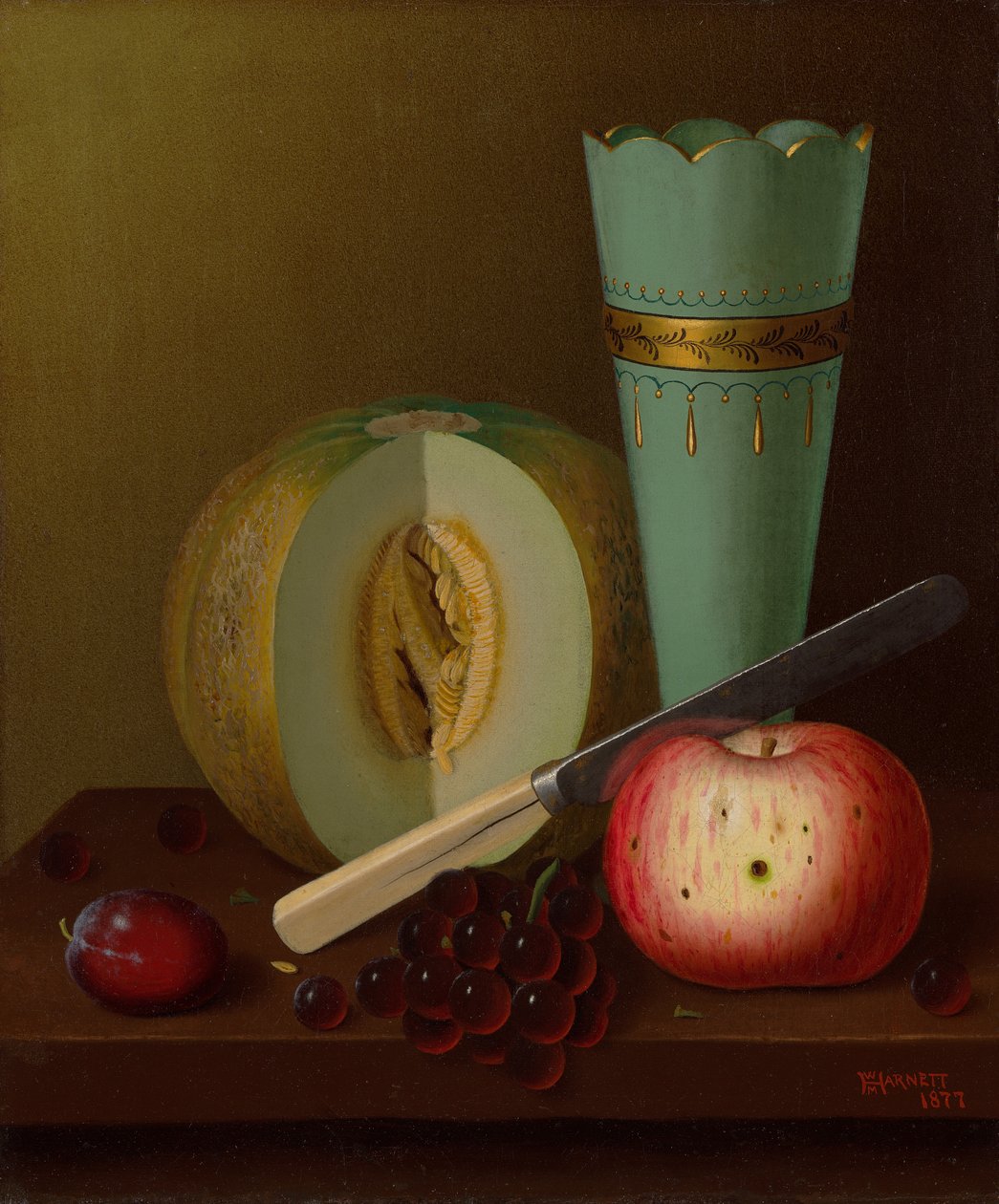 Kousky ovoce od William Michael Harnett