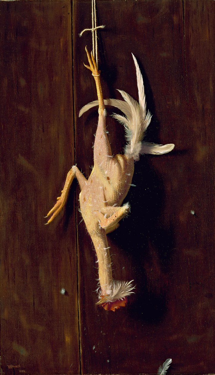Oškubaný čistý, 1882 od William Michael Harnett