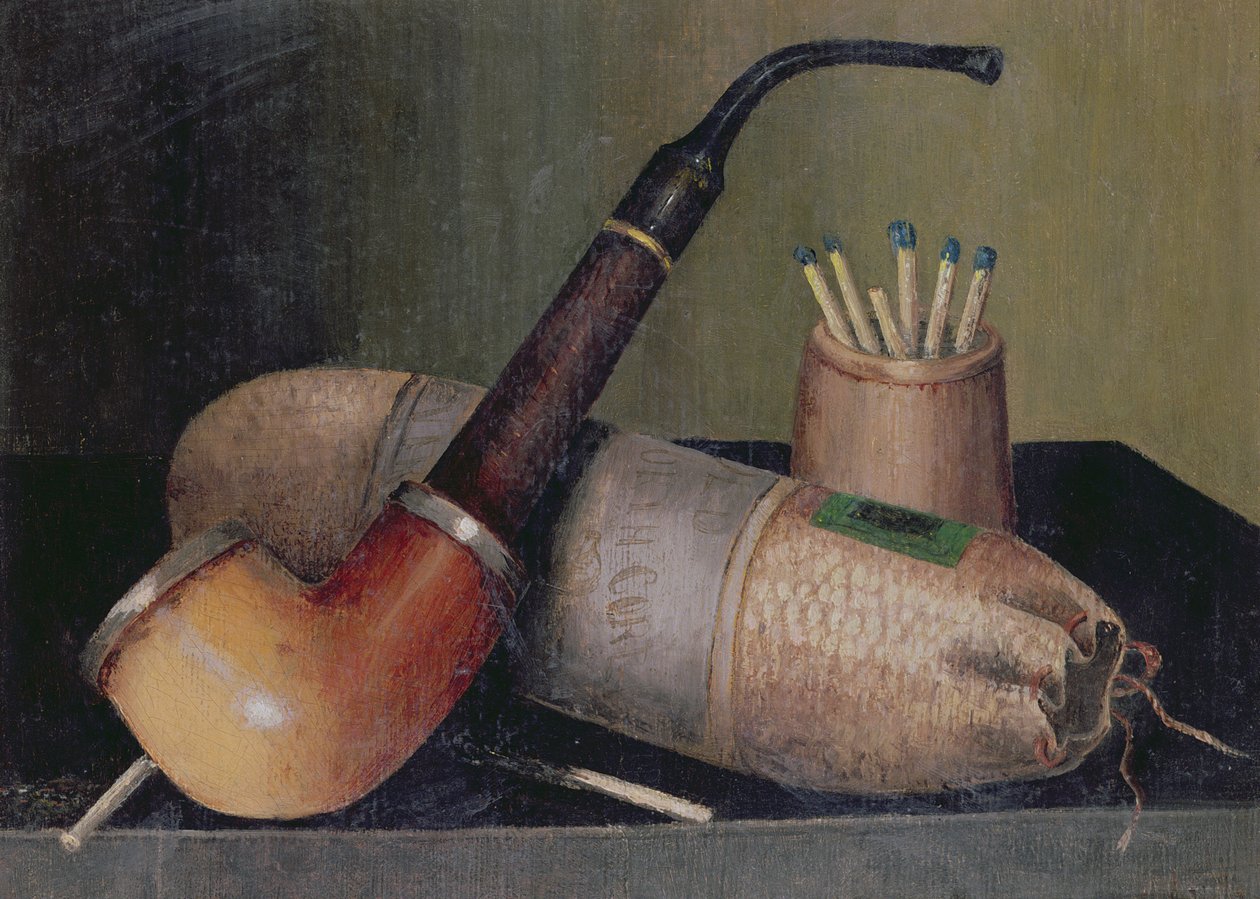 Zátiší S Pipe od William Michael Harnett