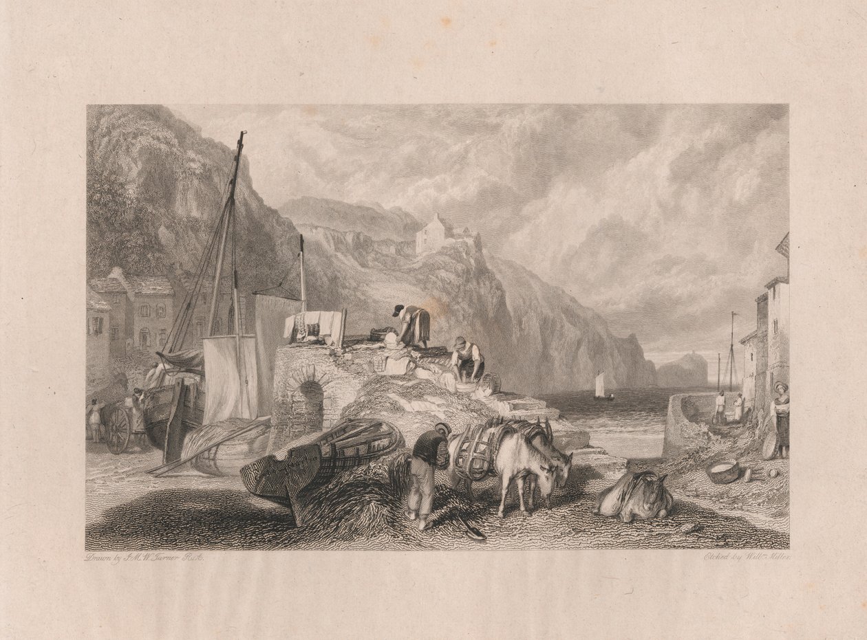 Combe-Martin, Devonshire od William Miller