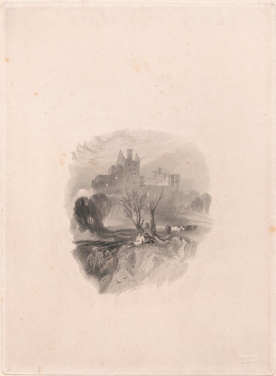 Hrad Craigmillar od William Miller
