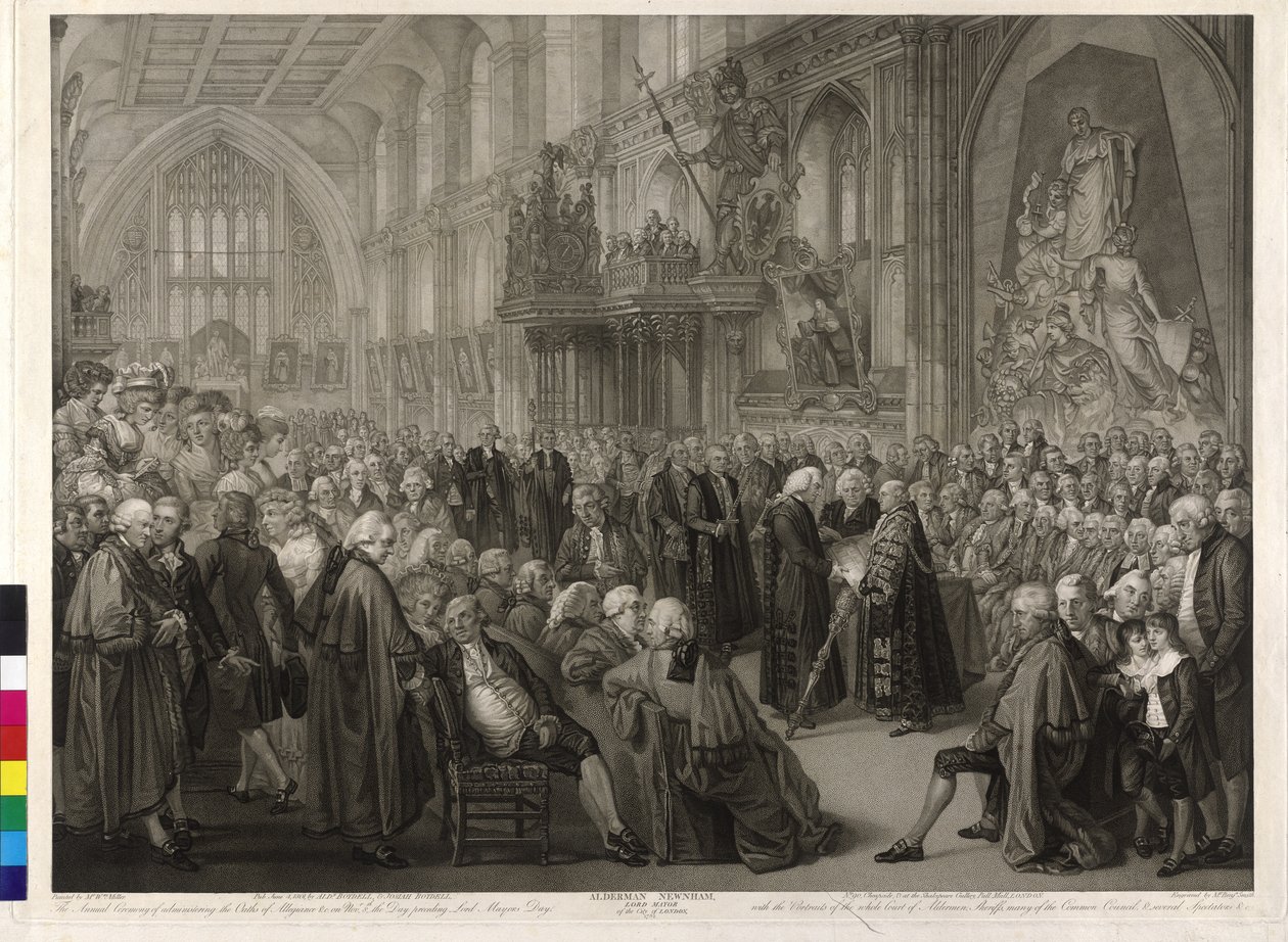 Lord starosta Londýna Nathaniel Newnham od William Miller