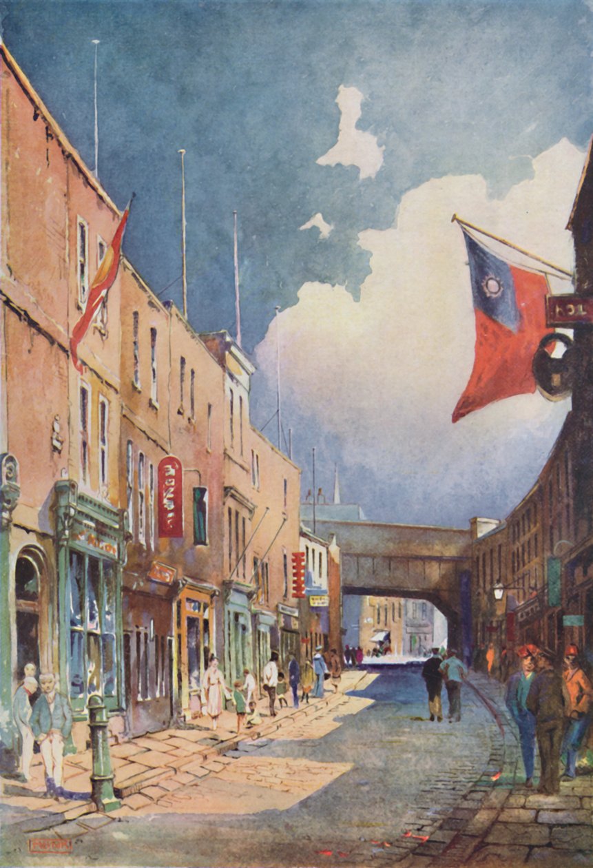 Čínská čtvrť, 1920, 1920 od William Monk