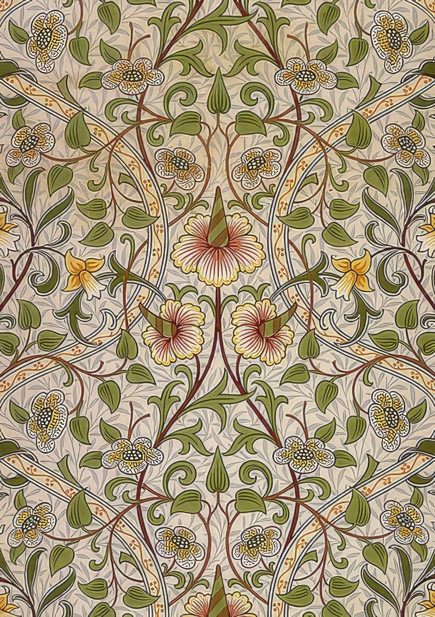Dekorační látka. 1876-90 od William Morris