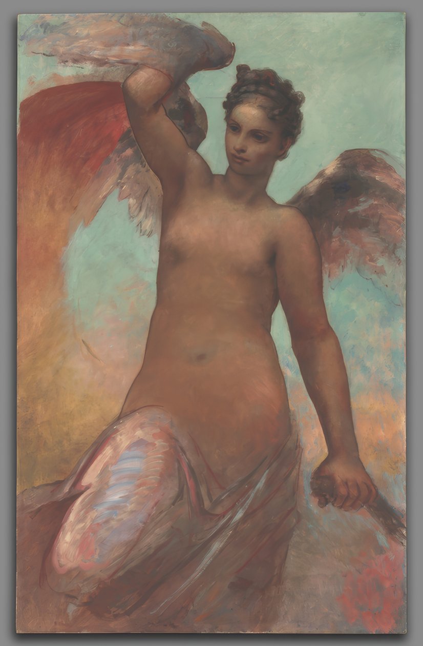 Okřídlená Fortuna od William Morris Hunt
