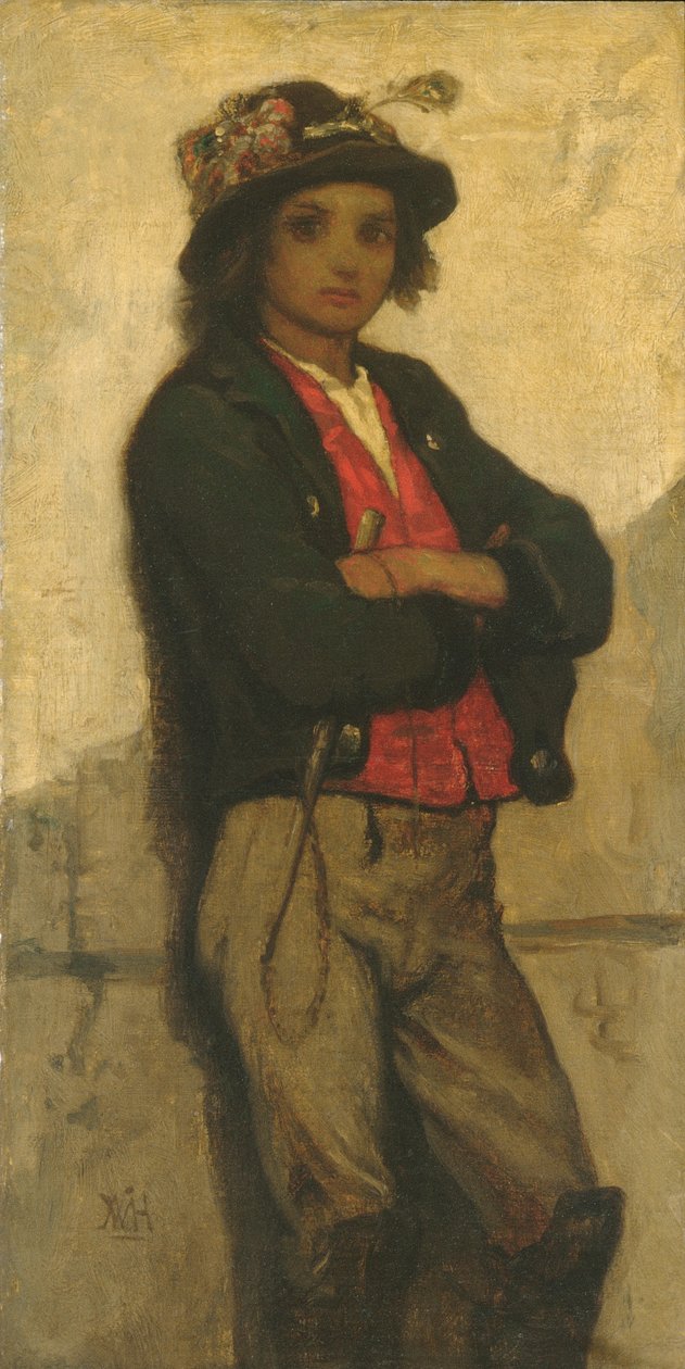 Italský chlapec od William Morris Hunt
