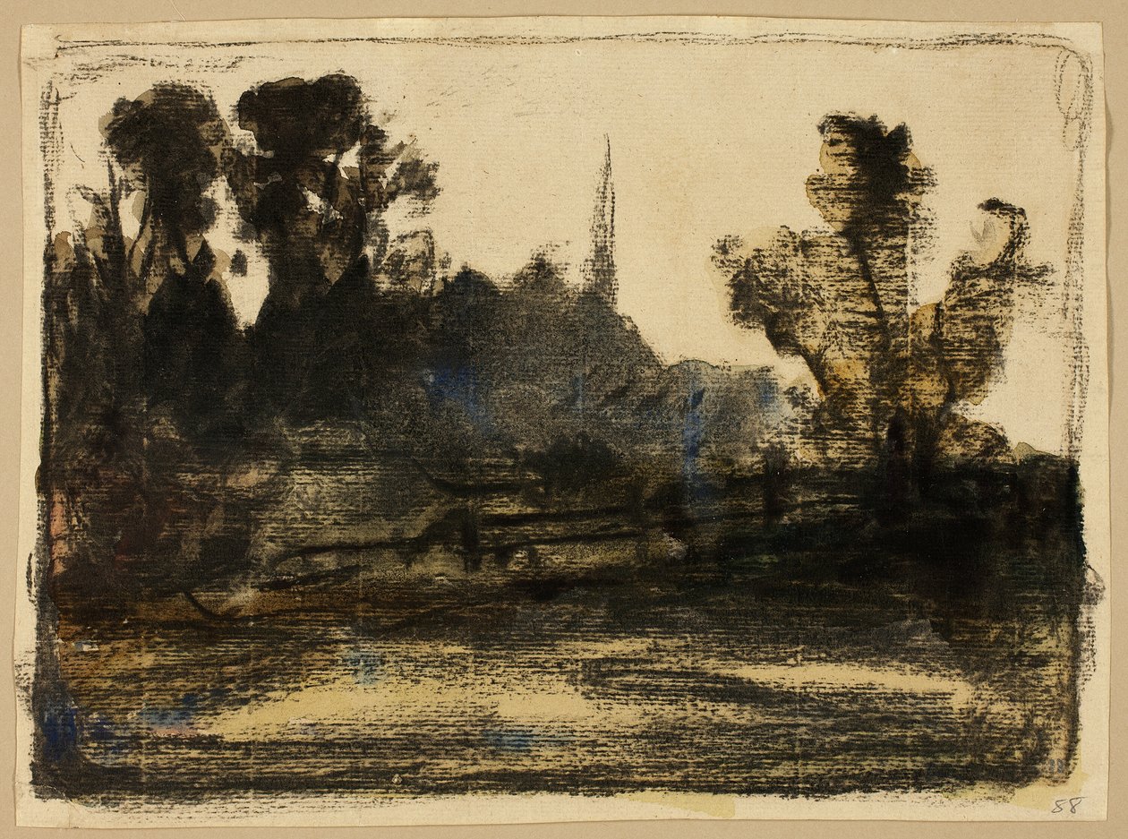 Krajina od William Morris Hunt