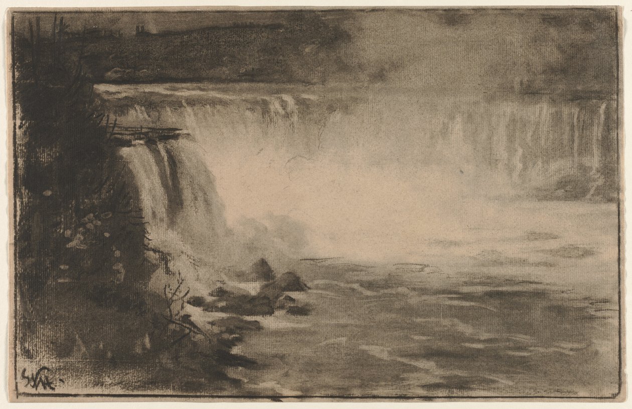 Niagarské vodopády, 1878. od William Morris Hunt