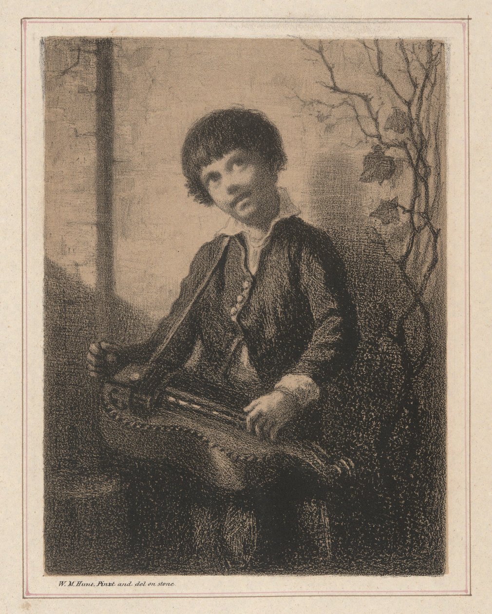 Hurdy Gurdy Boy od William Morris Hunt
