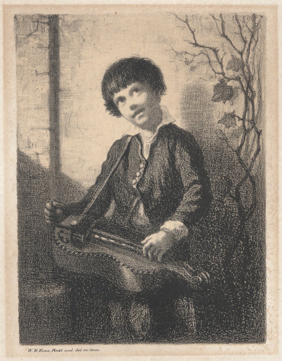 Hurdy Gurdy Boy od William Morris Hunt