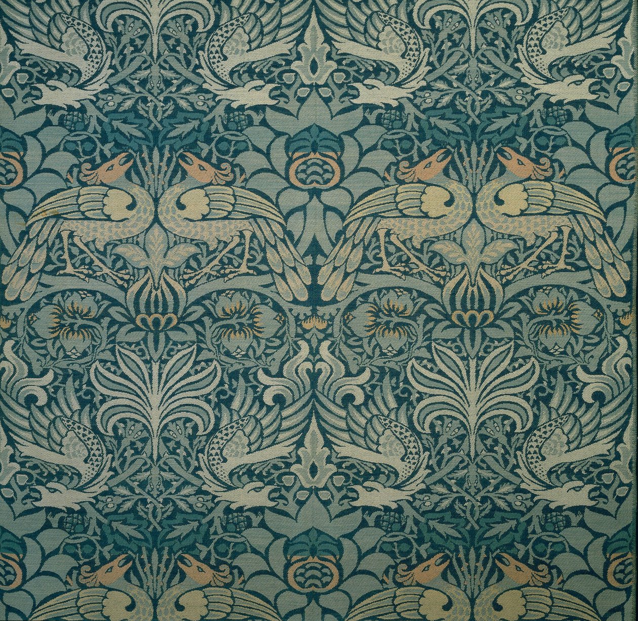 Dekorativní látka, 1876-1890. od William Morris Tapestry Works
