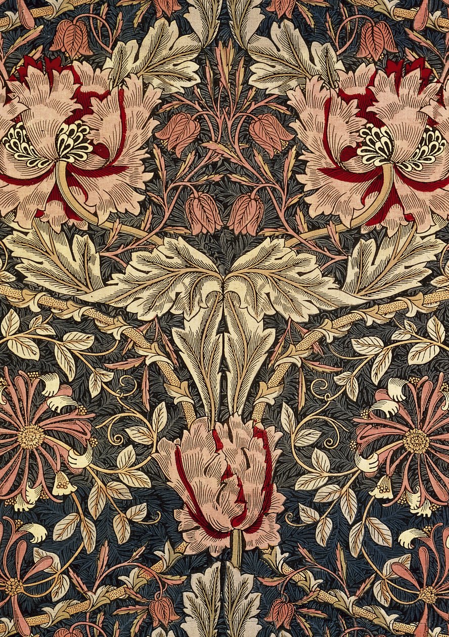 Dekorativní látka, 1876-1890. od William Morris Tapestry Works