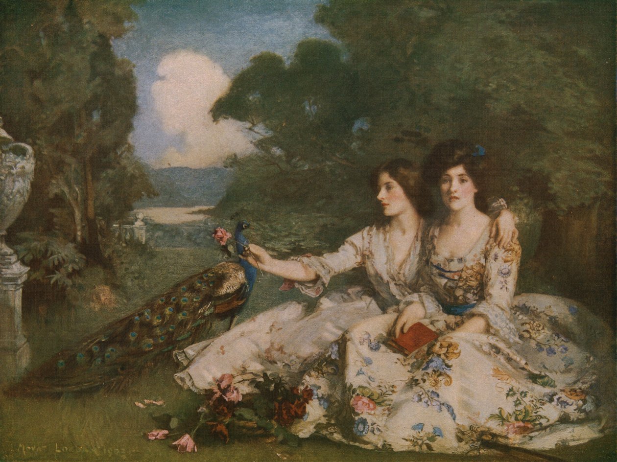 Běda, že jaro by mělo zmizet s růží, 1903, c1930. od William Mouat Loudan