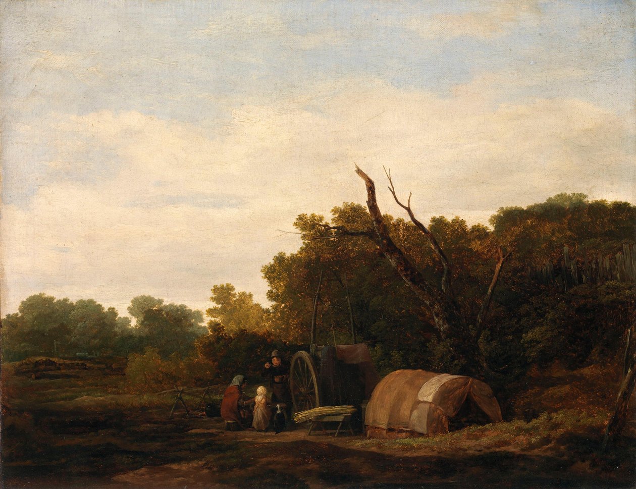 Cikánský tábor od William Mulready