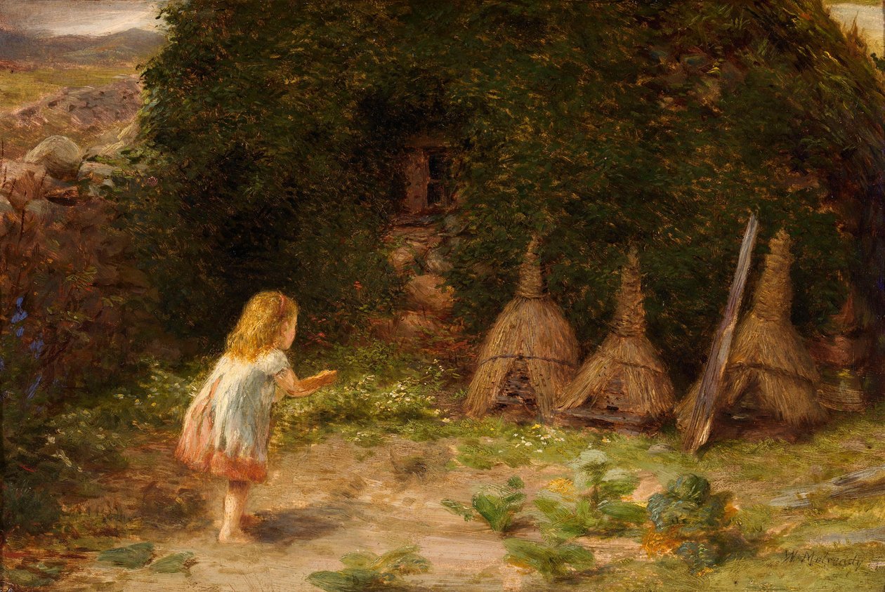 Chytání včel od William Mulready