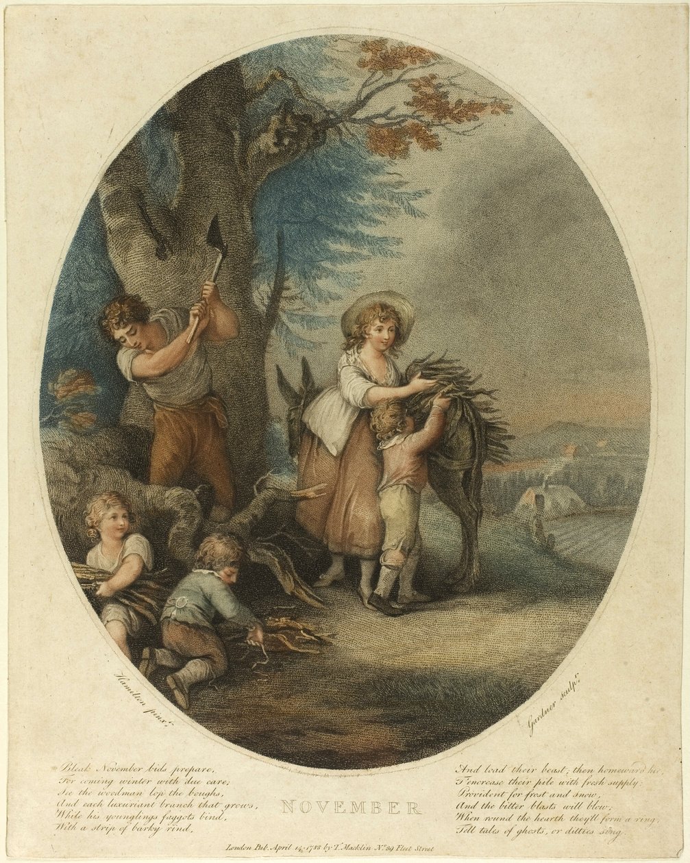 listopad od William Nelson Gardiner