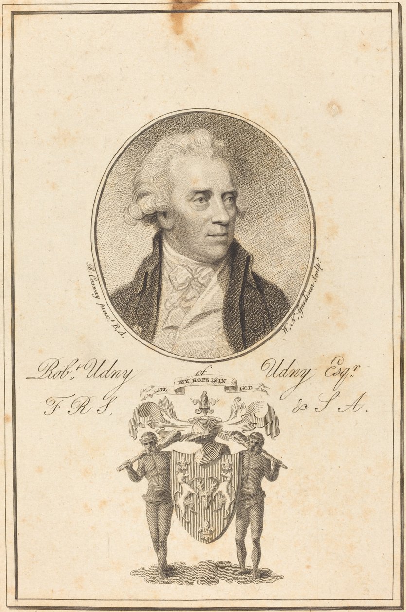 Robert Undy od William Nelson Gardiner after Richard Cosway