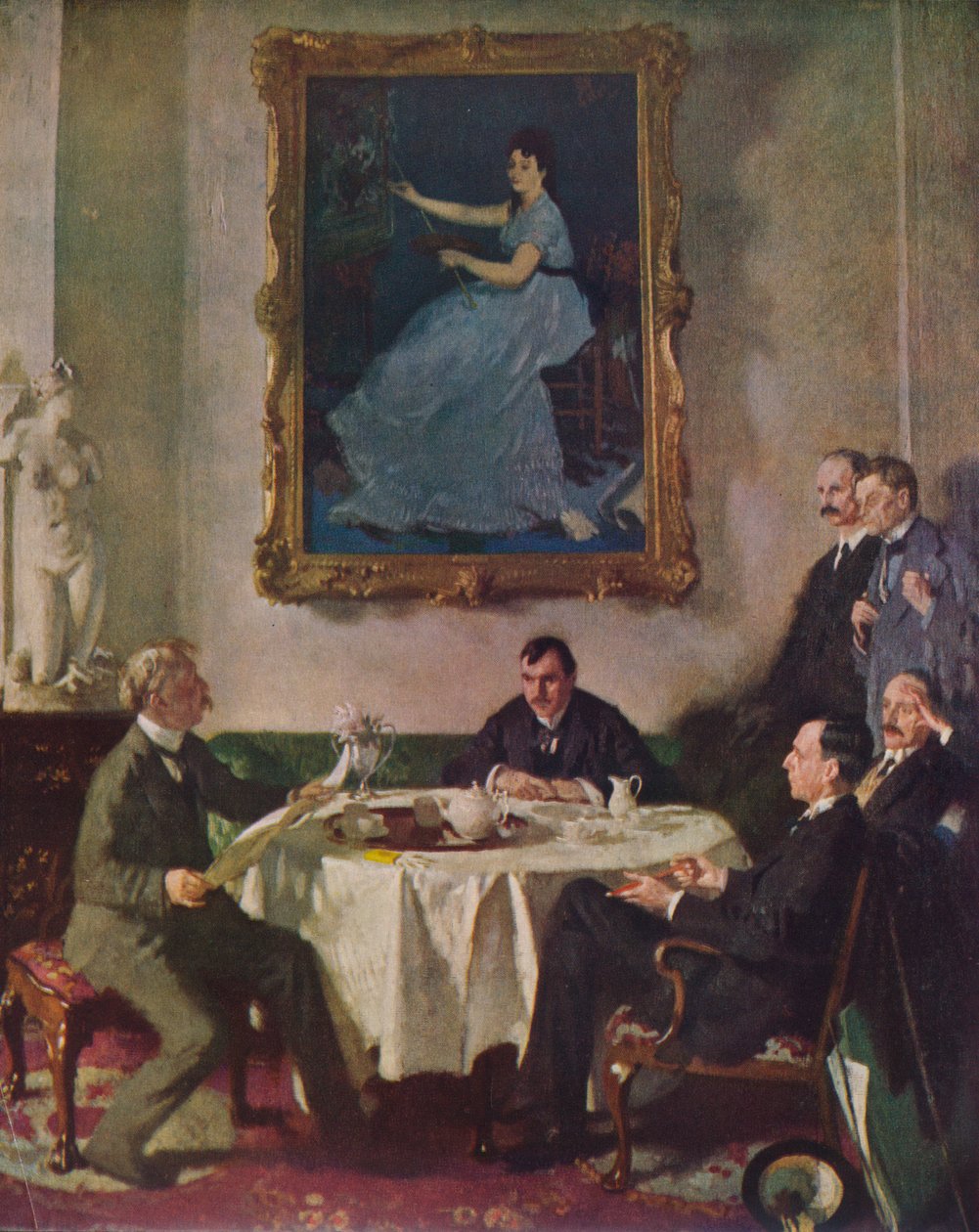 Pocta Manetovi, 1909 1935 od William Newenham Montague Orpen